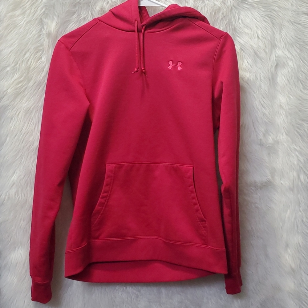 Dark Pink Under Armour Hoodie